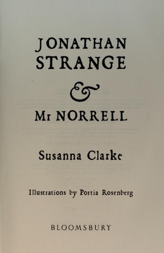 Cover of Jonathan Strange and Mr Norrell by Susanna Clarke